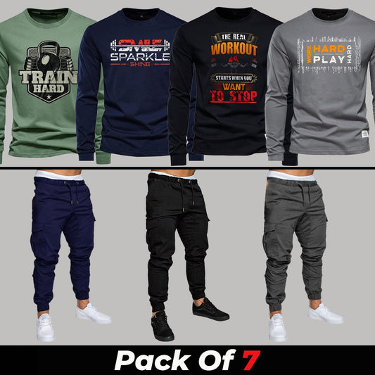 7pcs - DDF Deal (4 Full Sleeves + 3 Cargo)