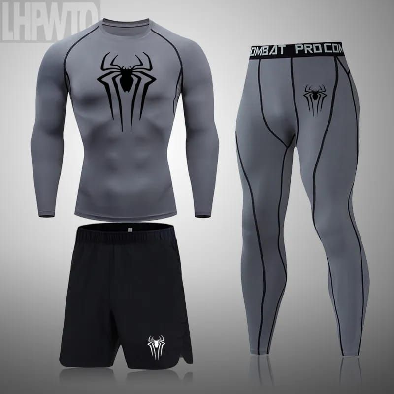 6pcs Compression Gym Suits